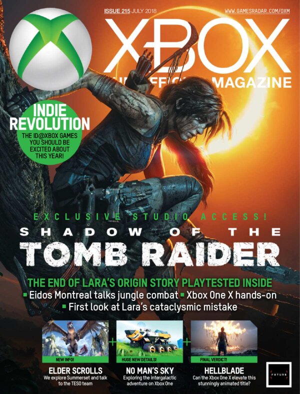 Official Xbox Magazine US   Issue 215 (July 2018) cover